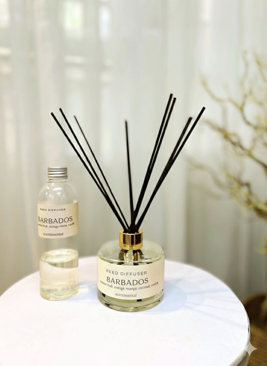 Barbados Mini Diffuser + Refill Bundle