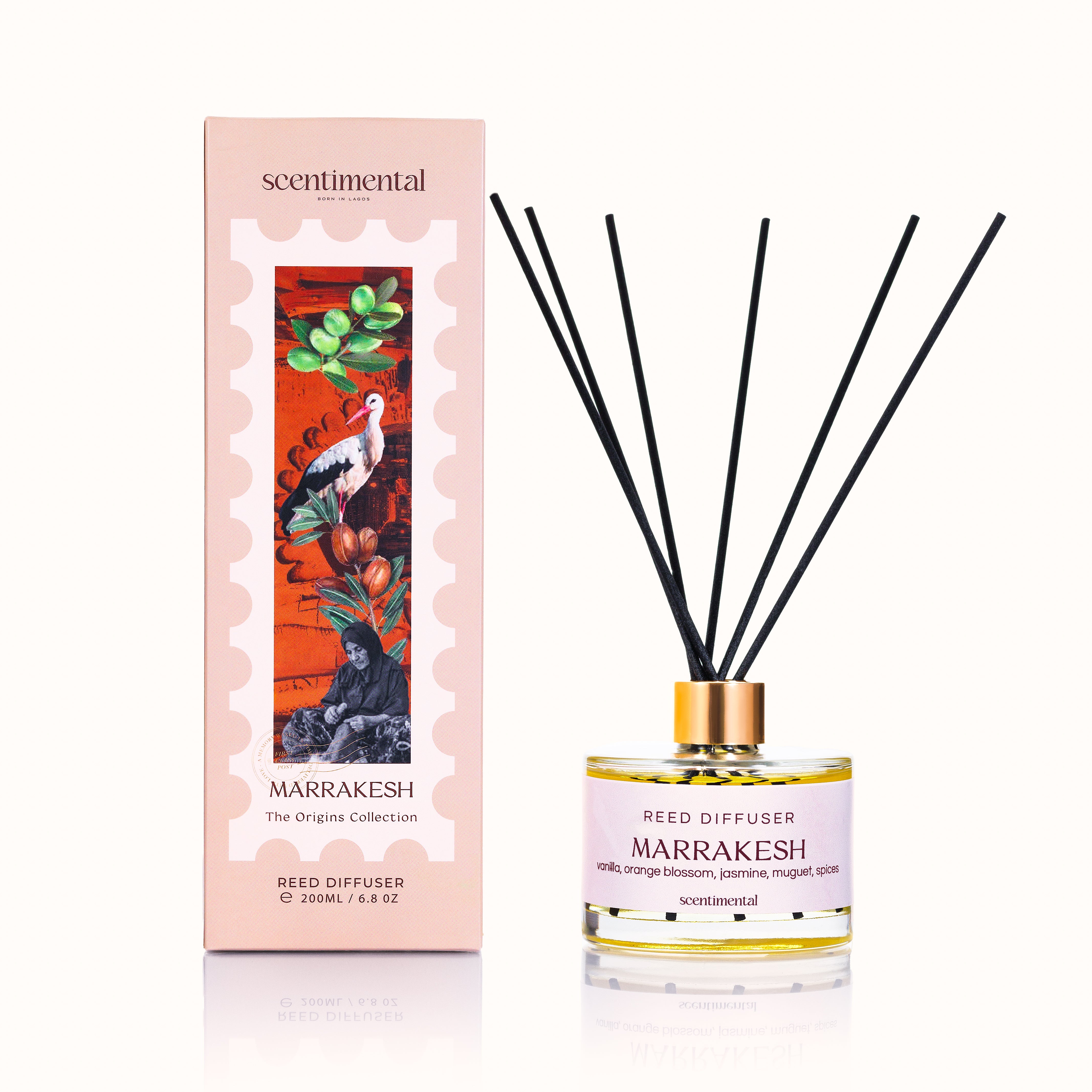 Marrakesh Reed Diffuser | Luxury Home Fragrance | Scentimental ...